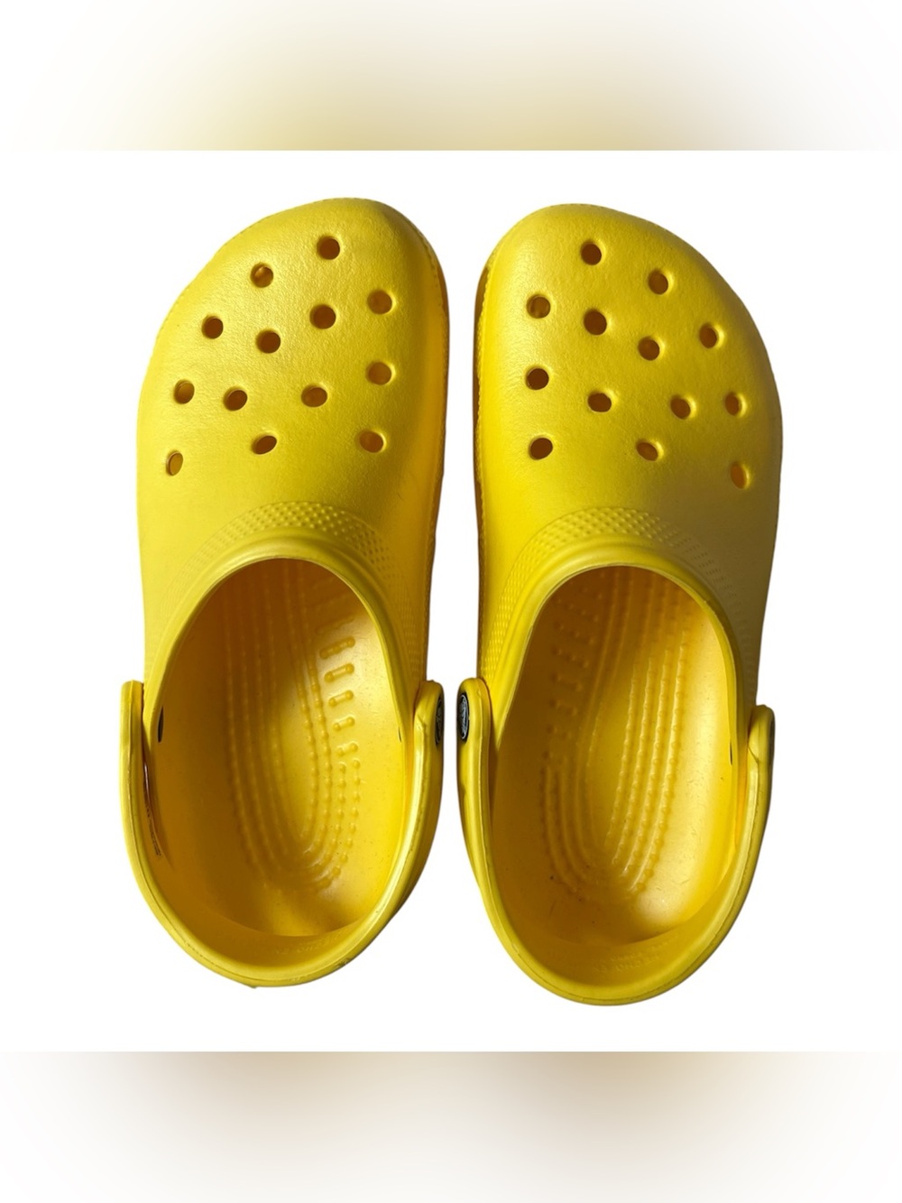 CROCS CLASSIC YELLOW WOMENS 8